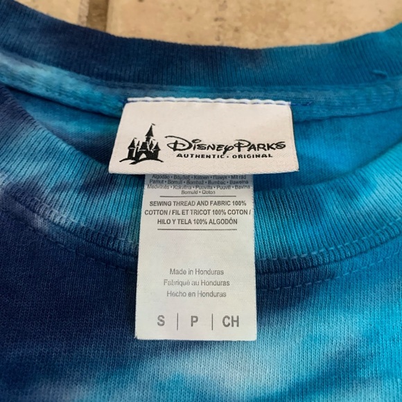 Disney Parks 2017 Sorcerer Mickey Tie-Dye T-Shirt | Adult Size Small - Picture 4 of 5